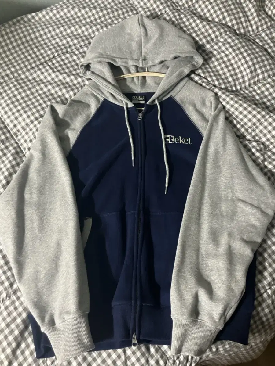 테켓 teket Plan Zip-Up Hoodie Navy M